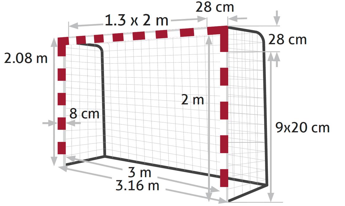 goal posts for olympic handball